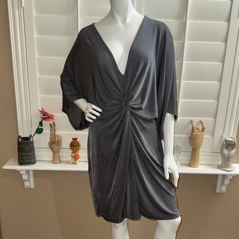 Missguided Slinky Kimono Dress